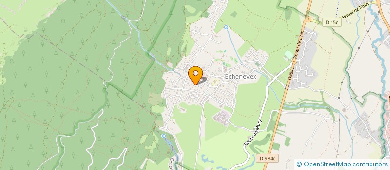 localisation de l'entreprise LA REINE MARGOT  ECHENEVEX