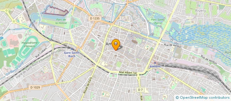 localisation de l'entreprise LA REINE RAWASI à AMIENS
