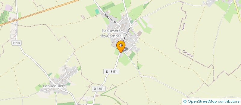 localisation de l'entreprise LA RELAXE  BEAUMETZ-LES-CAMBRAI