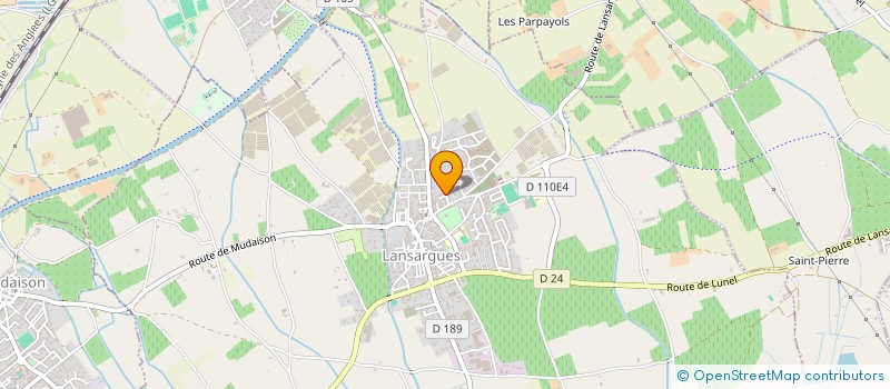 localisation de l'entreprise LA RELAXERIE  LANSARGUES