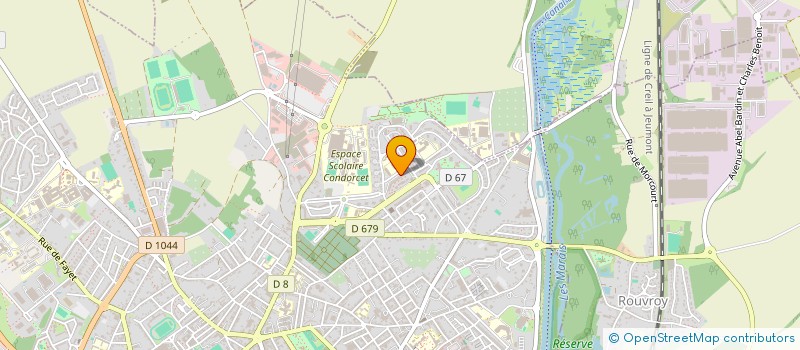 localisation de l'entreprise LA RELEVE à SAINT-QUENTIN