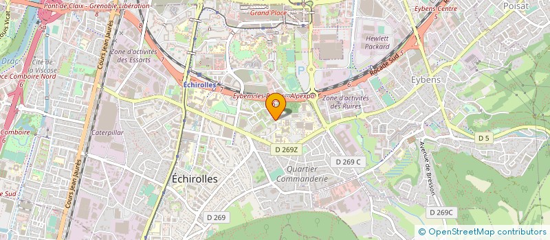 localisation de l'entreprise LA RELEVE à ECHIROLLES