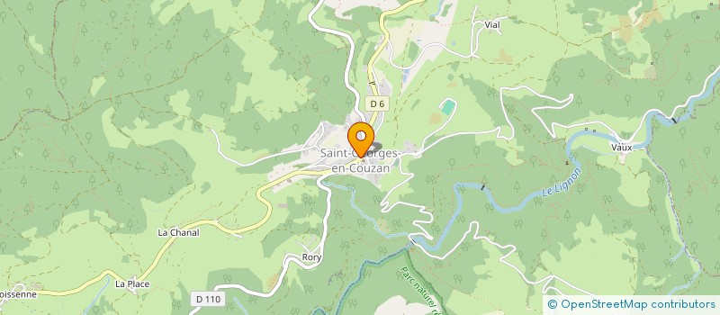 localisation de l'entreprise LA RELEVE à SAINT-GEORGES-EN-COUZAN