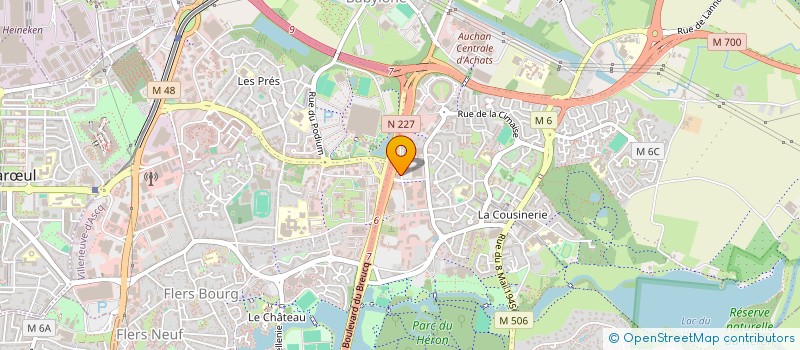 localisation de l'entreprise LA RELEVE à VILLENEUVE-D'ASCQ