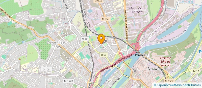 localisation de l'entreprise LA RELEVE à METZ