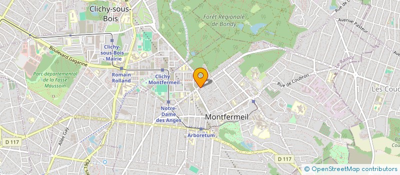 localisation de l'entreprise LA RELEVE  MONTFERMEIL