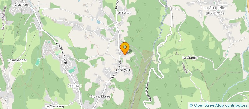 localisation de l'entreprise LA RELIURE DU LIMOUSIN  MALEMORT