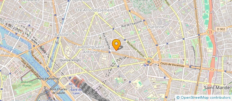 localisation de l'entreprise LA REMANUFACTURE  PARIS