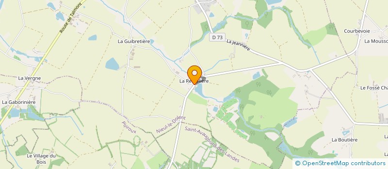 localisation de l'entreprise LA REMELIERE  NIEUL-LE-DOLENT