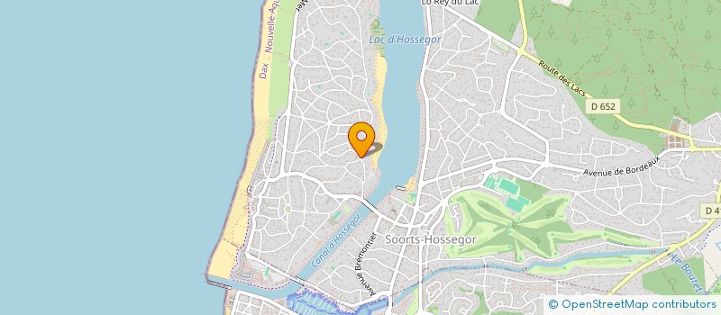 localisation de l'entreprise LA REMISE  SOORTS-HOSSEGOR
