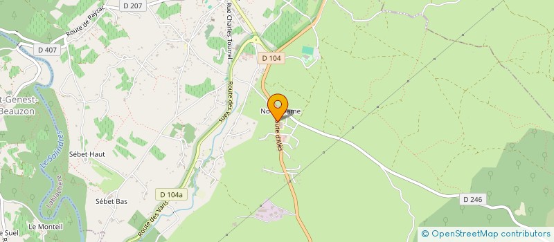 localisation de l'entreprise LA REMISE  LABLACHERE