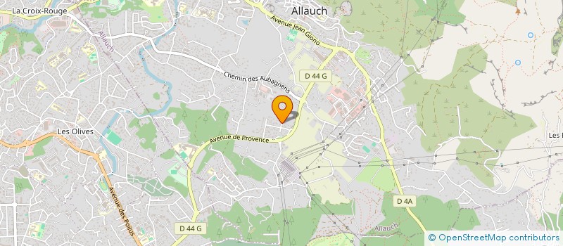 localisation de l'entreprise LA REMISE  ALLAUCH