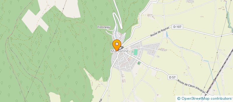 localisation de l'entreprise LA REMISE à MARSANNE