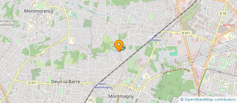 localisation de l'entreprise LA REMISE  DEUIL-LA-BARRE