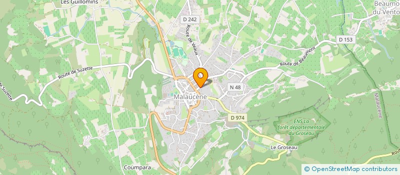 localisation de l'entreprise LA REMISE à MALAUCENE