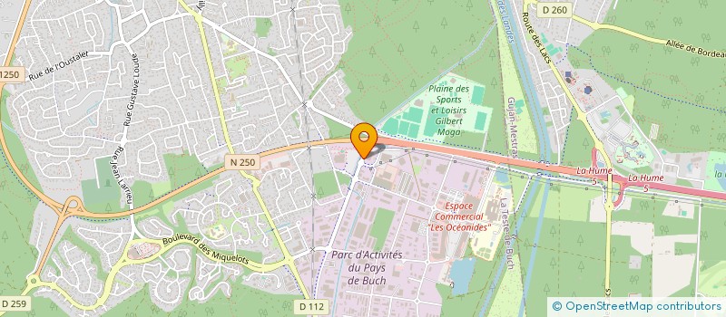 localisation de l'entreprise LA REMISE  LA TESTE DE BUCH