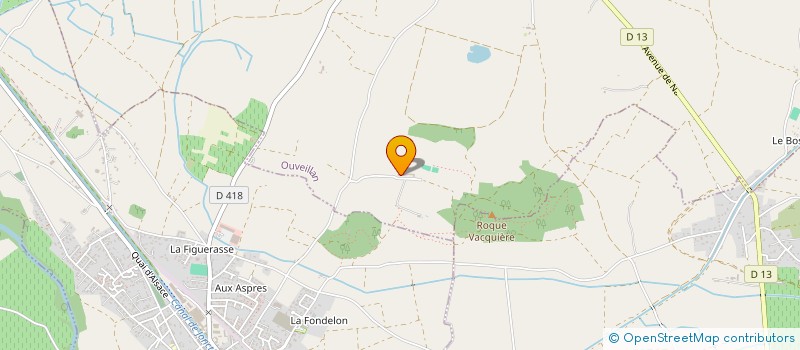 localisation de l'entreprise LA REMISE  CUXAC D'AUDE