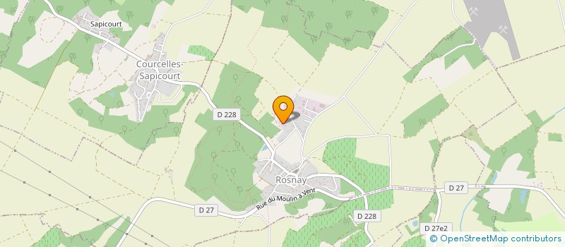 localisation de l'entreprise LA REMOISE à ROSNAY
