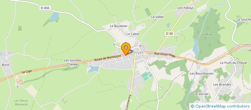 localisation de l'entreprise LA RENAISSANCE  CHAMBLET