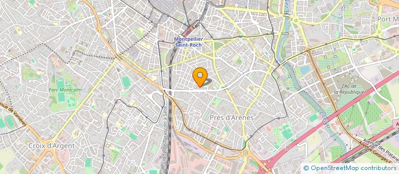 localisation de l'entreprise LA RENAISSANCE à MONTPELLIER