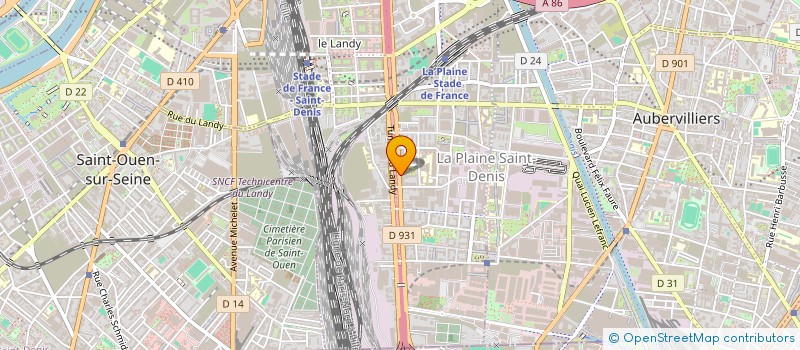 localisation de l'entreprise LA RENAISSANCE à SAINT-DENIS