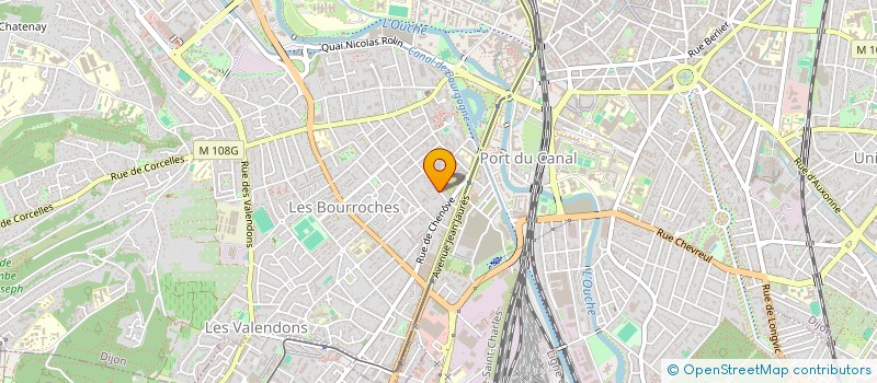 localisation de l'entreprise LA RENAISSANCE à DIJON