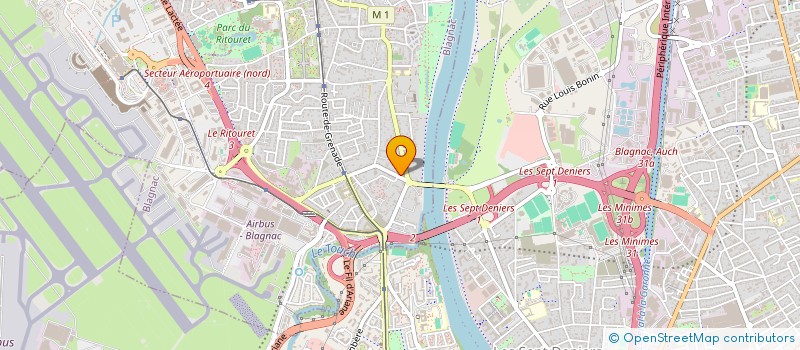 localisation de l'entreprise LA RENAISSANCE à BLAGNAC