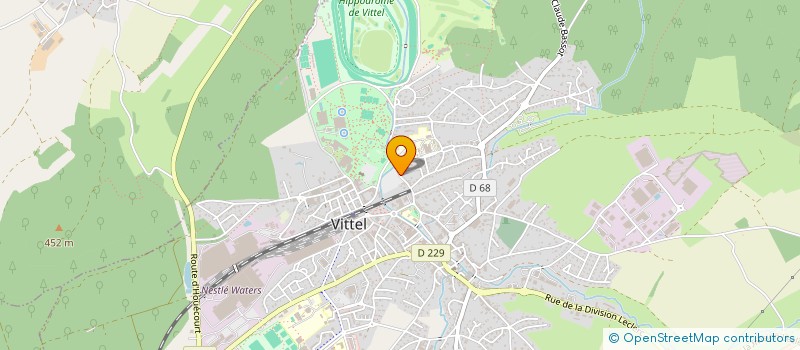 localisation de l'entreprise LA RENAISSANCE  VITTEL