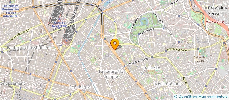 localisation de l'entreprise LA RENAISSANCE  PARIS