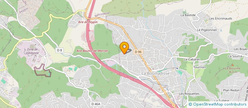 localisation de l'entreprise LA RENAISSANCE  LA BOUILLADISSE