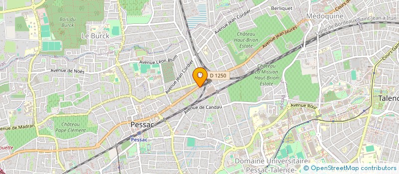 localisation de l'entreprise LA RENAISSANCE  PESSAC