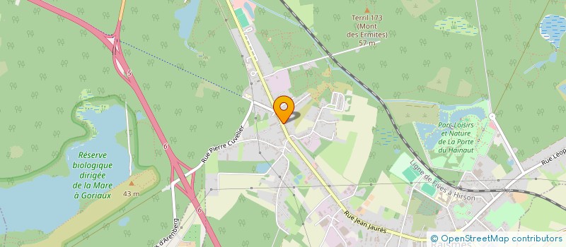 localisation de l'entreprise LA RENAISSANCE  RAISMES