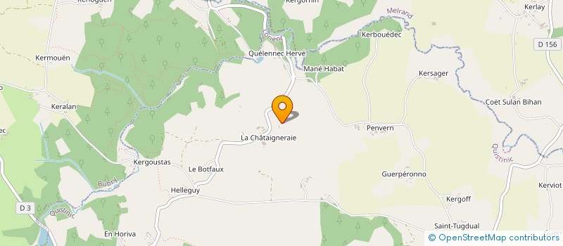 localisation de l'entreprise LA RENAISSANCE JACQUELOT  QUISTINIC