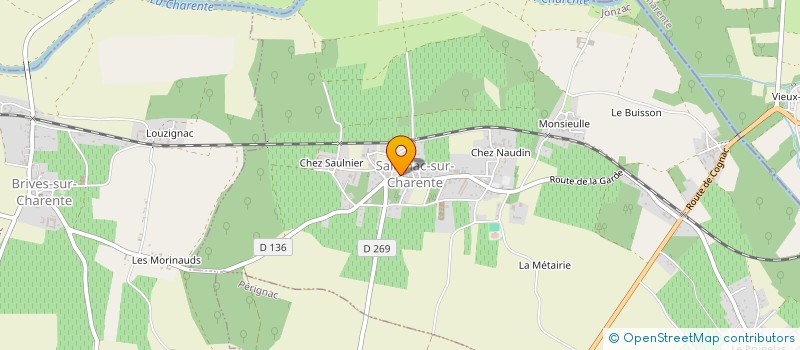 localisation de l'entreprise LA RENAISSANTE  MONTILS