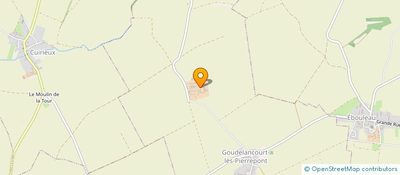 localisation de l'entreprise LA RENARDIERE  GOUDELANCOURT-LES-PIERREPONT