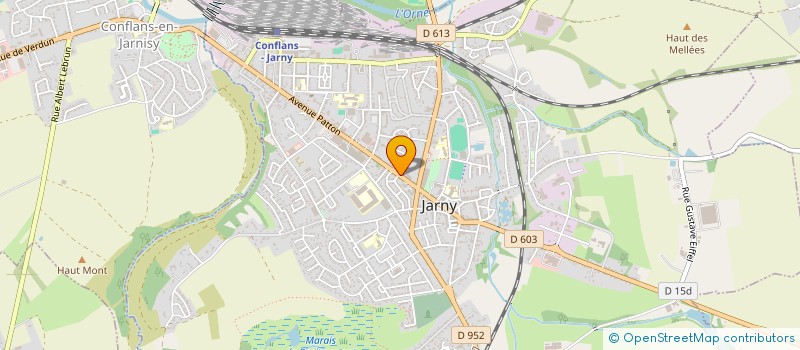 localisation de l'entreprise LA RENARDISE  JARNY