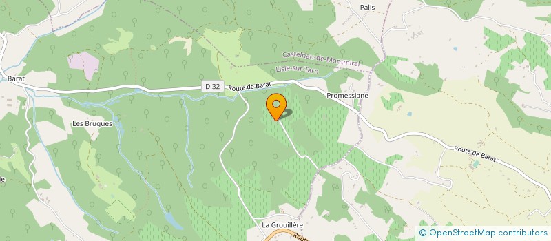 localisation de l'entreprise LA RENO DE L'AVENTURE à LISLE-SUR-TARN