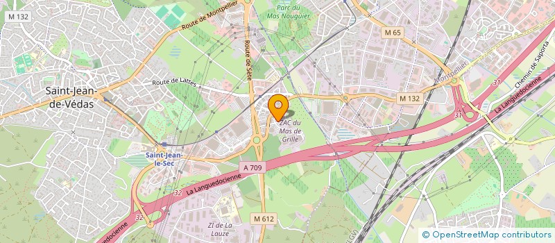 localisation de l'entreprise LA RENO GLOBALE  SAINT-JEAN-DE-VEDAS