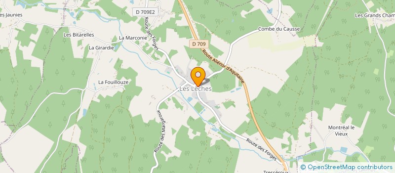 localisation de l'entreprise LA RENOLPHIE  BEAURONNE