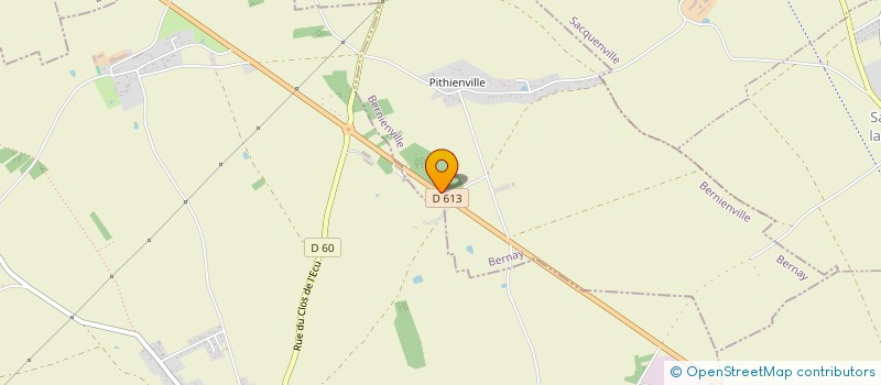 localisation de l'entreprise LA RENOMMEE  PARVILLE