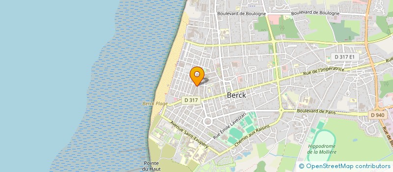 localisation de l'entreprise LA RENOMMEE à BERCK