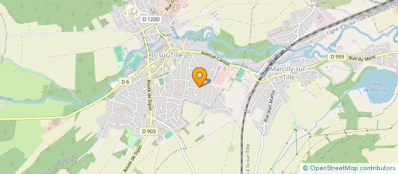 localisation de l'entreprise LA RENOMMEE à IS-SUR-TILLE