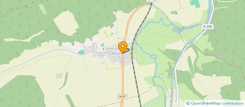 localisation de l'entreprise LA RENOMMEE à SONCOURT-SUR-MARNE