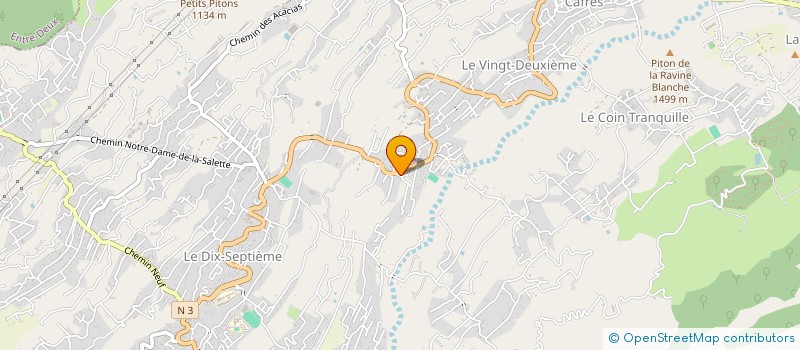 localisation de l'entreprise LA RENOV  LE TAMPON