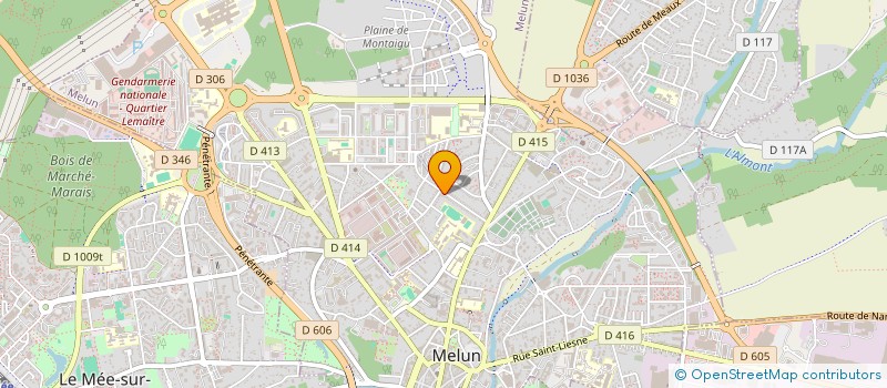 localisation de l'entreprise LA RENOV' à MELUN