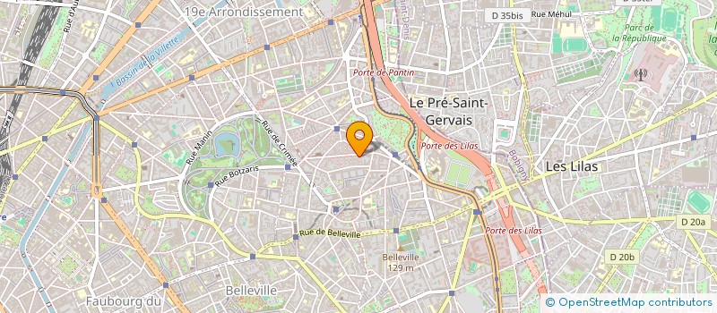 localisation de l'entreprise LA RENOVATION PARISIENNE  PARIS