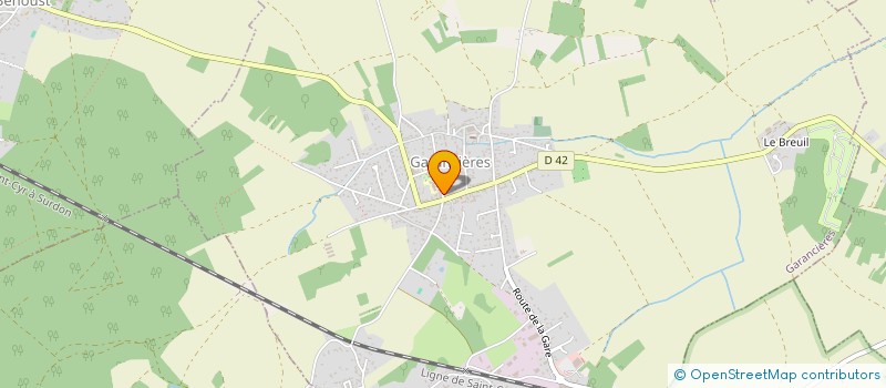 localisation de l'entreprise LA RENOVATION POUR TOUS  GARANCIERES