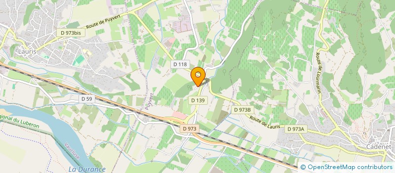 localisation de l'entreprise LA RENTE  PUYVERT