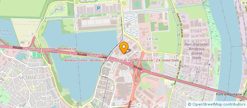 localisation de l'entreprise LA REOLE ENR  BORDEAUX