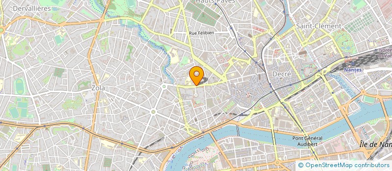 localisation de l'entreprise LA REPASSERIE à NANTES